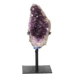 Amethyst Cluster On Stand - AME16 | Himalayan Salt Factory