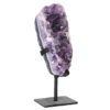Amethyst Cluster On Stand - AME20 | Himalayan Salt Factory