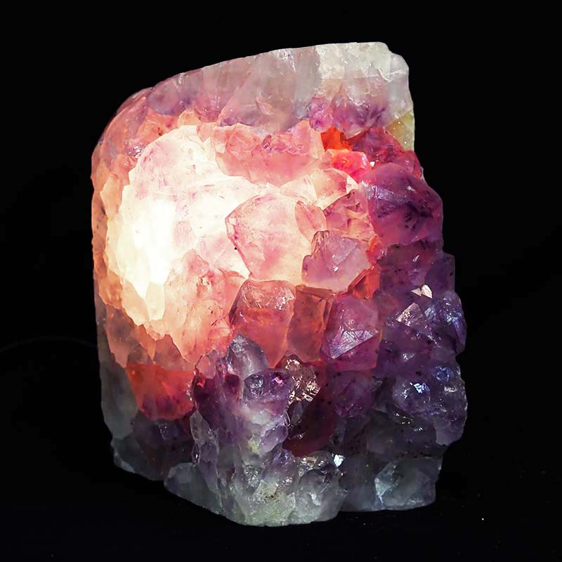 Amethyst Crystal Lamp Benefits - Amethyst Tumbled Crystal Gemstones Freedom Amore Lamp ... : It has a strong energy field that is bolstered by many centuries of metaphysical use.