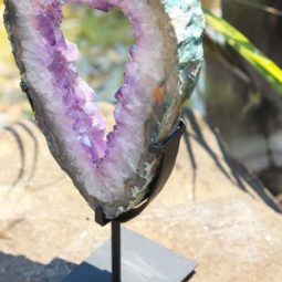 3.55 KG NATURAL BRAZIL AMETHYST GEODE SLICE [AME10]