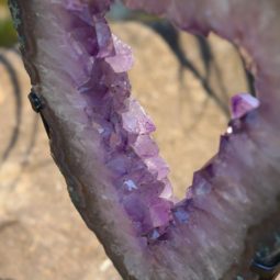 3.55 KG NATURAL BRAZIL AMETHYST GEODE SLICE [AME10]