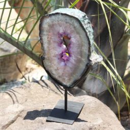 4.40 KG NATURAL BRAZIL AMETHYST GEODE SLICE [AME11]
