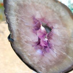 4.40 KG NATURAL BRAZIL AMETHYST GEODE SLICE [AME11]
