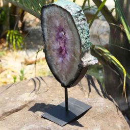 4.40 KG NATURAL BRAZIL AMETHYST GEODE SLICE [AME11]