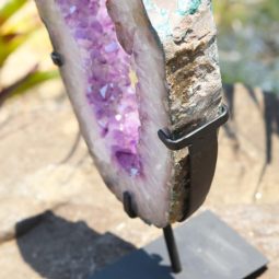 4.90 KG NATURAL BRAZIL AMETHYST GEODE SLICE [AME12]