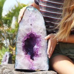 18.05 KG NATURAL BRAZIL AMETHYST GEODE [AME2]