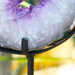4.90 KG NATURAL BRAZIL AMETHYST GEODE SLICE [AME8]