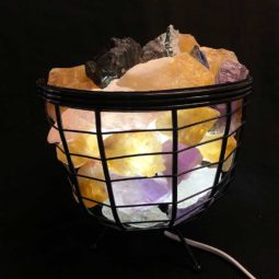 Basket Light with Multi Gemstones