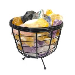 Basket Light with Multi Gemstones