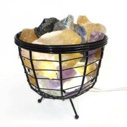 Basket Light with Multi Gemstones