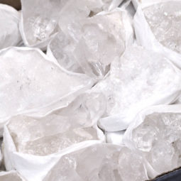 Clear Crystal Quartz Tray Terminated Point