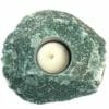 Green Quartz Tealight Candle Holder