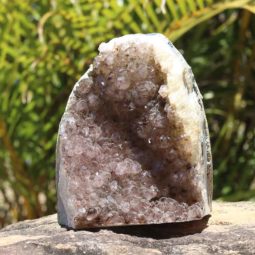 Light Purple Amethyst Natural Lamp [CRY294] | Himalayan Salt Factory
