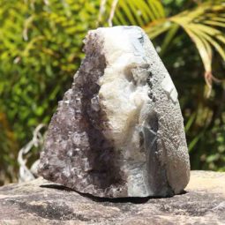 Light Purple Amethyst Natural Lamp [CRY294] | Himalayan Salt Factory