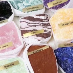 Mixed Crystals Rough - 12 Pieces | Himalayan Salt Factory