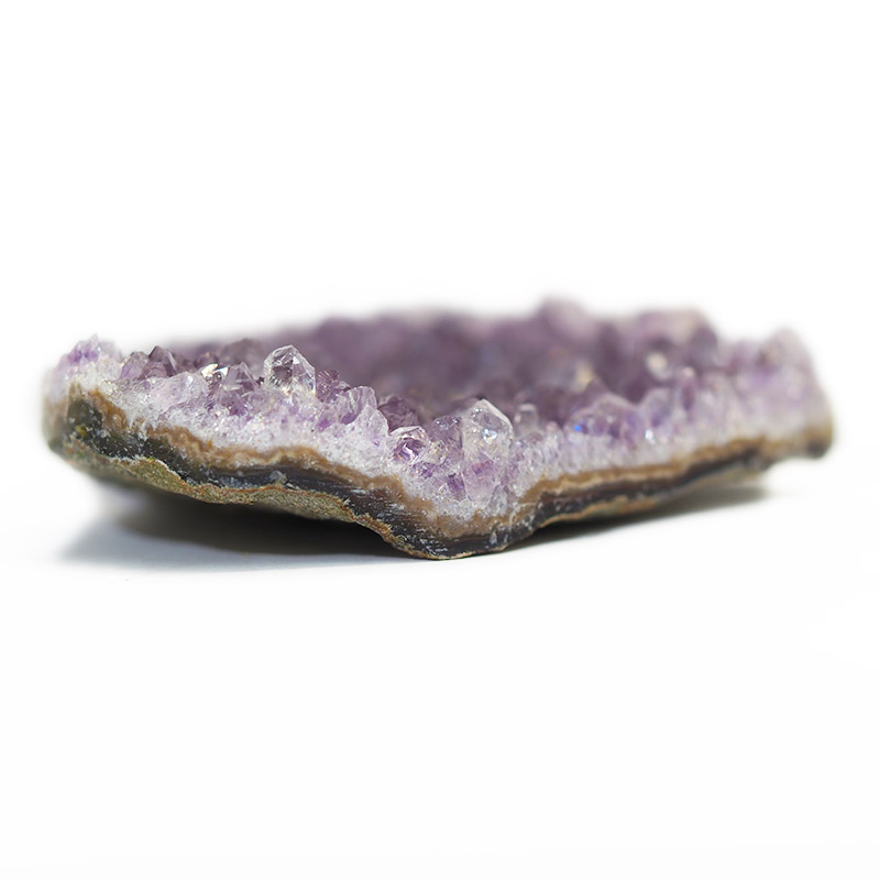 Natural Amethyst Druzy Heart Shape - C4 7 Natural Amethyst Druzy Heart Shape