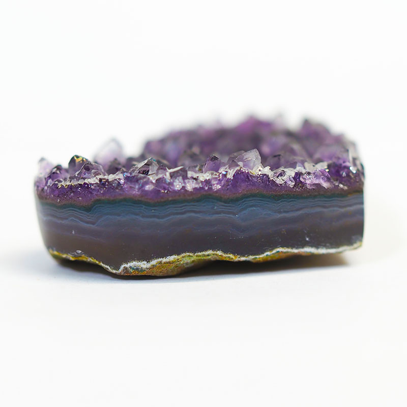 Natural Amethyst Druzy Heart Shape - A3 5 Natural Amethyst Druzy Heart Shape