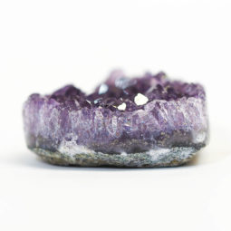 Natural Amethyst Druzy Heart Shape - B3 9 Natural Amethyst Druzy Heart Shape