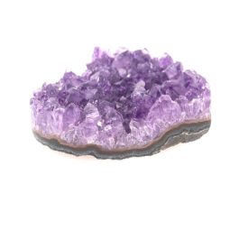 Natural Amethyst Druzy Heart Shape - D1 10