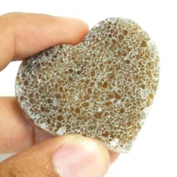 Natural Amethyst Druzy Heart Shape