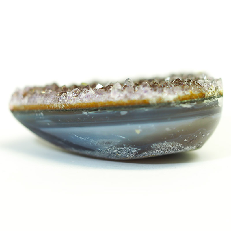 Natural Amethyst Druzy Heart Shape - A2 7 Natural Amethyst Druzy Heart Shape