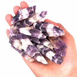 Raw Amethyst Multi Point Specimen From Brazil - 250 gr