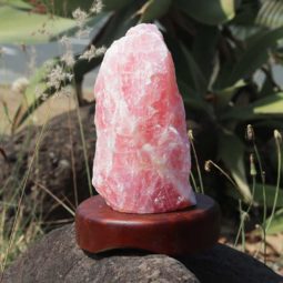 Rose Quartz Crystal Lamp [CRY74] Himalayan Salt Factory