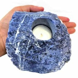 Sodalite Tealight Candle Holder 1