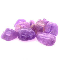 Tumbled Amethyst Gemstones - 250 gr