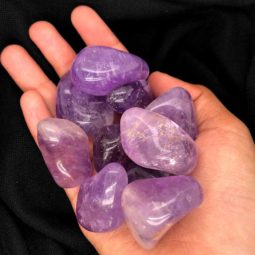 Tumbled Amethyst Gemstones - 250 gr 11 Tumbled Amethyst Gemstones - 250 gr