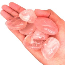 Tumbled Rose Quartz Gemstones – 250 gr