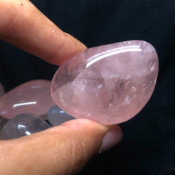 Tumbled Rose Quartz Gemstones – 250 gr