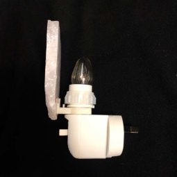 White Quartz Slice Night Light 14 White Quartz Slice Night Light