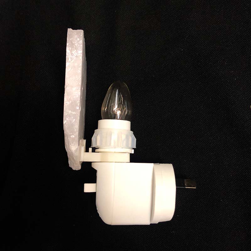 White Quartz Slice Night Light 8 White Quartz Slice Night Light