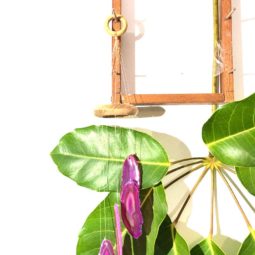 Wind Chime Brazil Agate Pink Slices