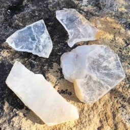 0.60kg Polished Crystal Coaster - Large [4 Pieces] | Himalayan Salt Factory