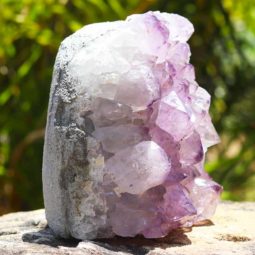 1.70kg Natural Amethyst Lamp [CRY416] | Himalayan Salt Factory