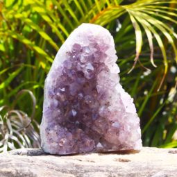 1.78kg Natural Amethyst Lamp [CRY420] | Himalayan Salt Factory