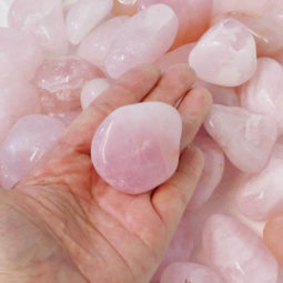 15kg Rose Quartz Tumbled Polished Parcel | Himalayan Salt Factory