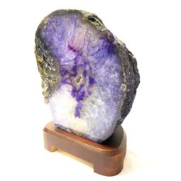 2.30kg Agate Crystal Lamp with Base [CRY462] 4 | Himalayan Salt Factory