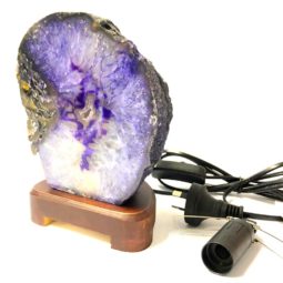 2.30kg Agate Crystal Lamp with Base [CRY462] 5 | Himalayan Salt Factory