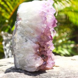 2.41kg Natural Amethyst Lamp [CRY418] | Himalayan Salt Factory