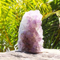 2.41kg Natural Amethyst Lamp [CRY418] | Himalayan Salt Factory