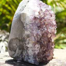 2.61kg Natural Amethyst Lamp [CRY417] | Himalayan Salt Factory