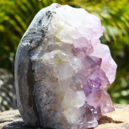 2.75kg Natural Amethyst Lamp [CRY419] | Himalayan Salt Factory