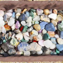 20kg Mixed Gemstones Tumbled Polished | Himalayan Salt Factory