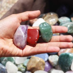 20kg Mixed Gemstones Tumbled Polished | Himalayan Salt Factory