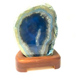 3.20kg Agate Crystal Lamp with Base [CRY459] | Himalayan Salt Factory