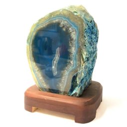 3.20kg Agate Crystal Lamp with Base [CRY459] 4 | Himalayan Salt Factory