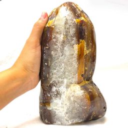 3.30kg Agate Crystal Lamp [CRY505] | Himalayan Salt Factory